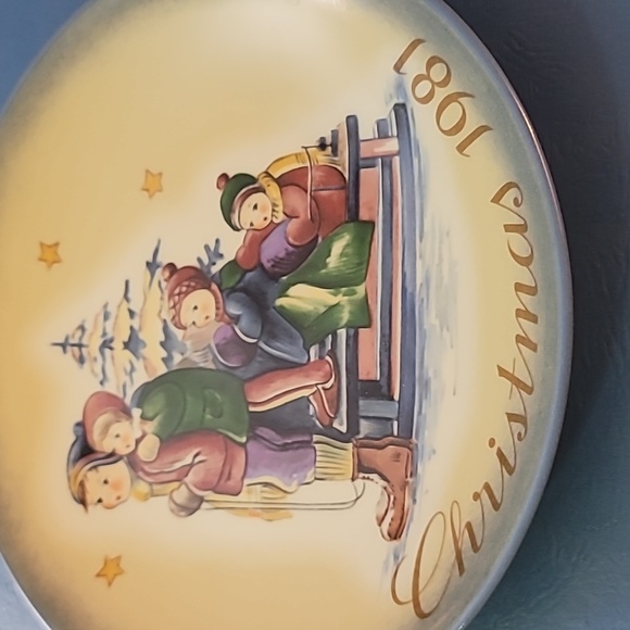 Schmid "A Time to Remember" Plate Christmas 1981 - Picture 4 of 5